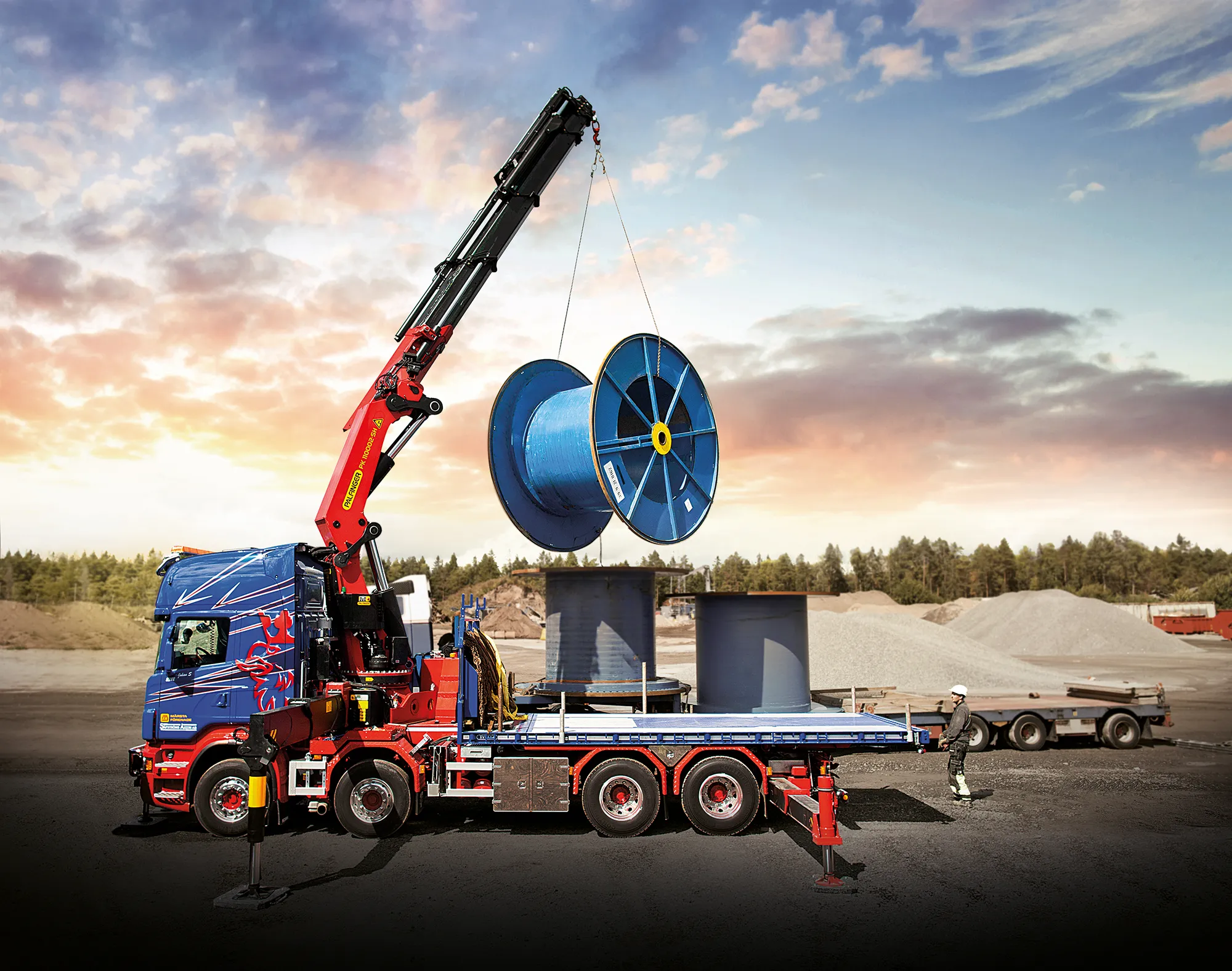 Palfinger oplossingen voor de bouwplaats